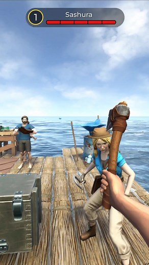 Play with your friends in Raft Multiplayer and have cool adventures. Build and survive together! #raftsurvival #oceannomad #game #raftmultiplayer