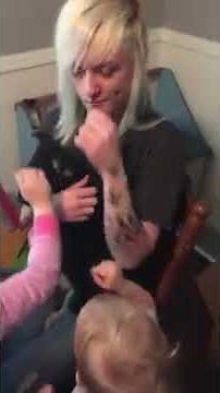 Surprising my wife with a German Shepherd Puppy for her Birthday