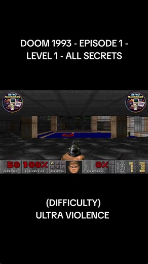 DOOM 1993 Episode 1 Level 1 Secrets Guide
