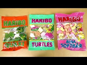 HARIBO Turtles, Frogs and soft Bears