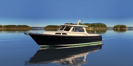 Hood 35 LM express cruiser by Lyman-Morse - Lyman-Morse Boatbuilding