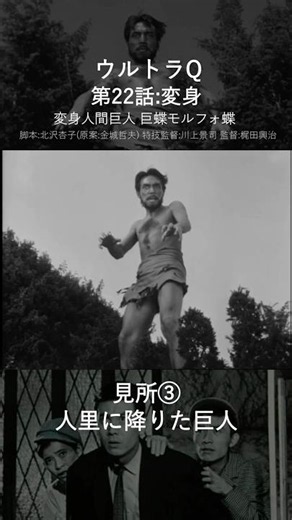 ウルトラQ第22話【30秒ダイジェスト】 #ウルトラq #怪獣 #怪獣図鑑 #特撮 #ウルトラマン #ウルトラq30秒ダイジェスト #ultraq #ultraman #kaiju
