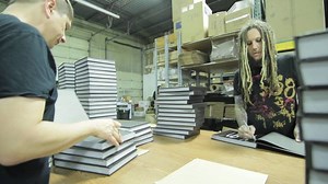 1K views · 4.8K reactions | It’s time! Today marks the official release of our 300 page photo book — Korn: Est. 1994. Check out this footage of the band signing copies, just for you! Limited number of unsigned units now available exclusively in the webstore at kornmerch.com. | Korn | Facebook