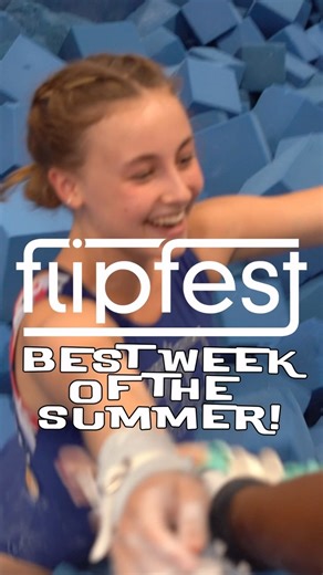 5K views · 21 reactions | The BEST week with the best vibes is almost here! Flip Fest 2025 is right around the corner, and we can’t wait to be back for all the laughs, all the cheers, and the best moments of the SUMMER! WHUT WHUT! #summer #summercamp #camp #campvibes #gymnastics #gym #summervibes #laughs #whutwhut #gymnasticssummercamp #letsgo #family #camplife #bringthehype #flipfest2025 | Flip Fest Summer Gymnastics Camp | Facebook