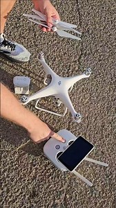 Startvorbereitung Phantom 4 Pro #phantom4pro #dji #takeoff #djiphantom #djiphantom4pro