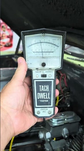 Old school Tach/Dwell meter still works!