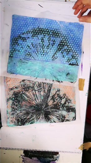 Multiprint but I felt it was too easy to make decisions for an easy outcome so I did a 4 way multi print afterwards that I will share with you tomorrow, that made decisions more complex which I like 😊 #gelliplate #gelliplateprinting #gelliprinting #gelplate #geliprints #gellitextures #monoprinting #monoprint #monotype #textures #textureinprintmaking #collectingtextures #collage #collagepapers #collagefodder #teabagpaper #teabagpaperproject #experimenting #artpractice #artblog | Nimanoma - Naomi