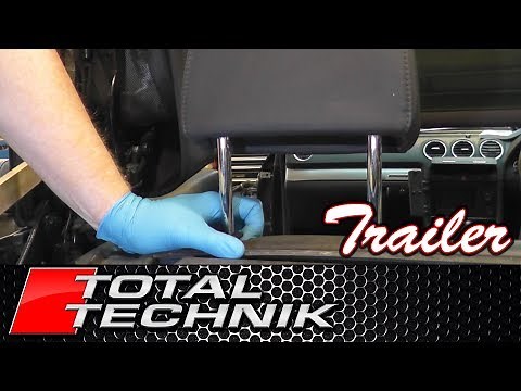 TRAILER - How to Remove Rear Seats, Headrests & Headrest Guides (CABRIOLET) - Audi A4 S4 RS4 - B6 B7