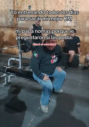 Humor en el gym: Papá gana el concurso