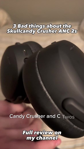 3 bad things about the Skullcandy ANC 2s #tech #techtok #skullcandy #headphones