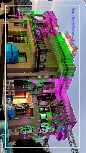 Anil Kumar on Instagram: "#pixelledlightdecoration #weddingdecoration #trendingvideo #viralvideo #Eventlightdecoration pixel LED light decoration for wedding party light decoration"