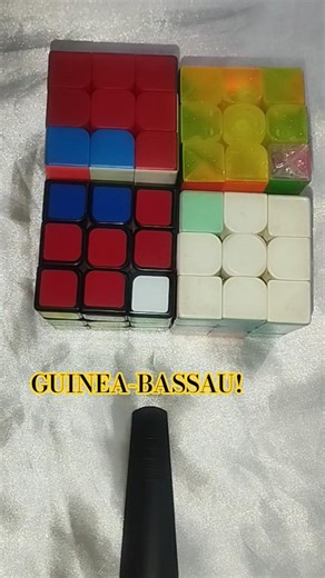 3x3 Rubik's Cube Mosaic Country Flag Art 144 | Yem Tv (CheYaMu) | Apr. 3, 2026