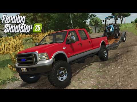 FS25 - 2006 Ford F250 6.0L PowerStroke - CAR MOD for Farming Simulator 2025 ROLEPLAY | FS25 GAMEPLAY