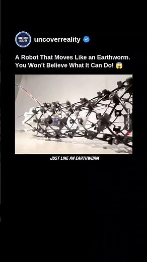 A Robot That Moves Like An Earthworm. What It Can Do Will Shock You #robot #engineering #shorts