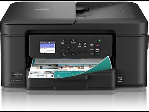 Brother Work Smart 1360 MFC-J1360DW Review | Wireless Color Inkjet Printer