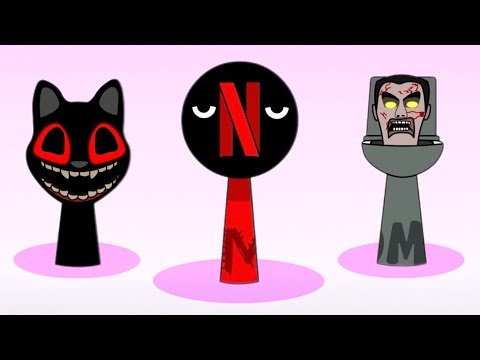 New Sprunki OC Compilation ( Netflix, Pikachu, Toilet, Cartoon Cat, )