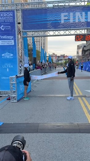 11K views · 381 reactions | Congratulations to the Men’s Marathon Champion, Aaron Davidson, with a time of 2:18:59!  | Akron Marathon | Facebook