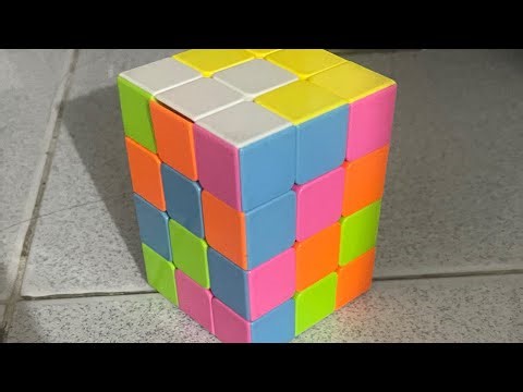 Rubik’s 3x3x4 patterns part 13:Perfect scramble pattern