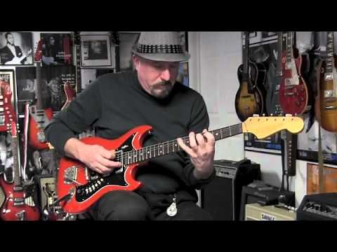1960s Hagstrom III Guitar Demo