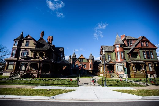 Flashlight tour illuminates what life was like as a Lake Michigan lumber baron at historic mansions