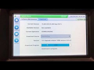 TLS-450PLUS Software Upgrade