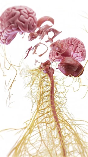 The Human Brain Exploded: Every Major Structure #Shorts #BrainAwarenessWeek