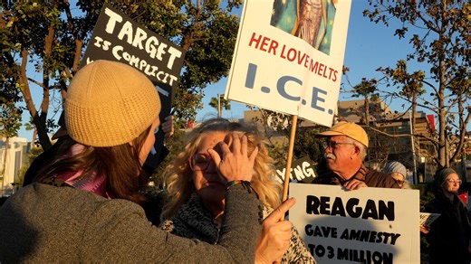 Ash Wednesday vigil outside Oxnard Target takes aim at retailer, ICE