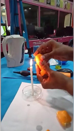 3.6K views · 20 reactions | Be careful oranges may be flammable. Want to what is the science behind it ? Write us on nscm.edu@gmail.com #chemistryscience | Nehru Science Centre Mumbai | Facebook