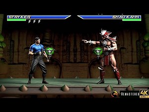 Mortal Kombat Armageddon 2025 - STRYKER Gameplay Playthrough