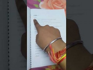 how to make a report file of computer for class 10