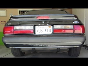 1990 Ford Mustang LX Spintech Pro Street 6000 Series Exhaust