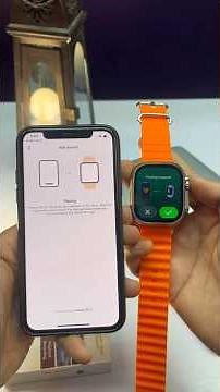2 Easy Steps to connect your smart watch to your phone 📲⚡️ HOW TO CONNECT HK9 ULTRA 2 TUTORIAL