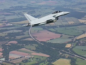 The planes flying and on display at RAF Cosford Air Show today