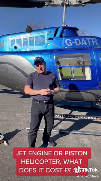 Comparing Costs: Jet Engine vs. Piston Engine Helicopter