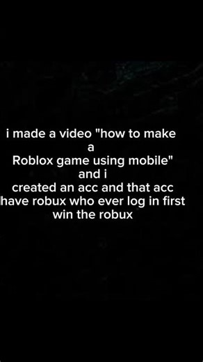 quick log in! comment "i win" #roblox #robux