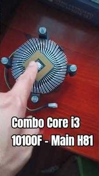 Combo PC gaming core i3 10100F vs main H81 cân all game #mohamedhehe #youtubeshopping