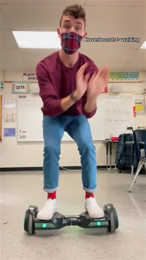 Riding in style for the rest of the school year🔥Hoverbeats Hoverboard now available at Walmart.com #sponsored #voyagerhoverboardchallenge #Walmart