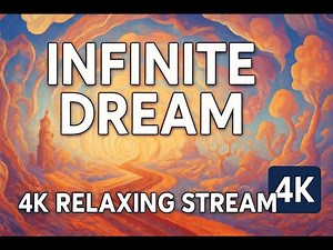 Infinite Zoom Universe 🌠 | Mind-Blowing Dreamscape Loop – 24/7 Relaxing Stream