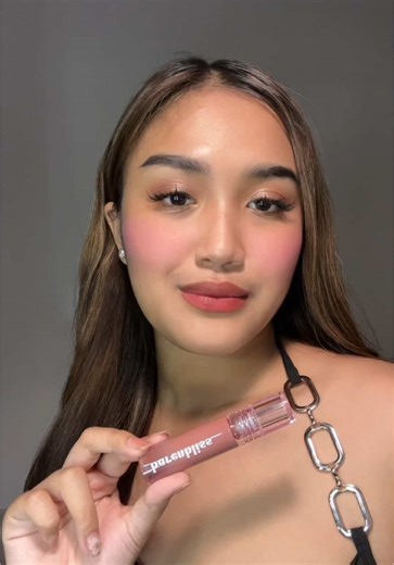currently my go to liptint for everyday use! this is the apple makes adorable mousse tint from @barenbliss_ph! i swear super ganda ng formula! 🛒 #bnb #moussetint #barenbliss #fyp #applemakesadorablemoussetint #barenblissph #makeup