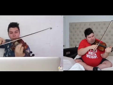 Nikocado Avocado violin skill before vs now
