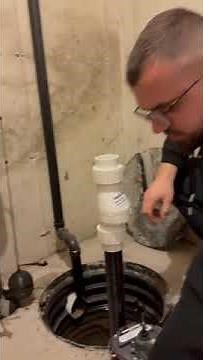 Sump Pump Check Valve Replacement Waterloo, ON - Plumber To Your Door #plumbers #sumppump #valve