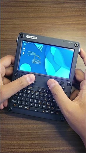 Kali Linux in uConsole | Portable Hacking Cyberdeck | clockwork | Hacking Console | RPI CM4 |