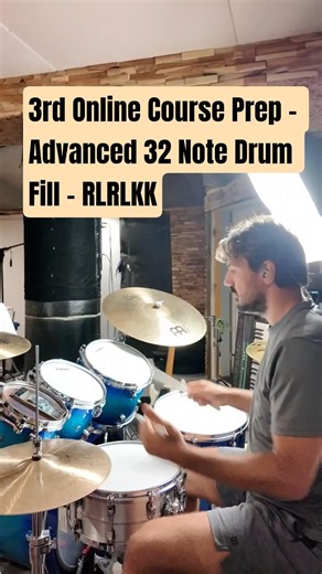 Advanced 32nd Note Drum Fill – RLRLKK