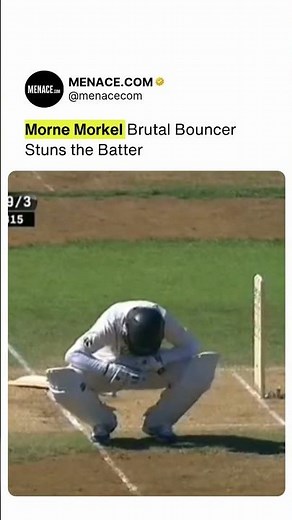 Morkel’s Brutal Bouncer Stuns the Batter