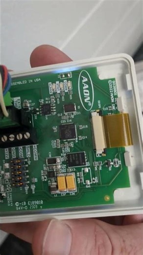 Wild Raspberry Pi Microcontrol in AAON thermostat