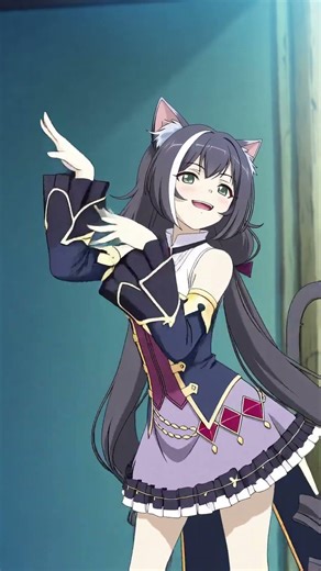 Karyl AI Dance to MONTAGEM MIAU 😺🔥 #anime