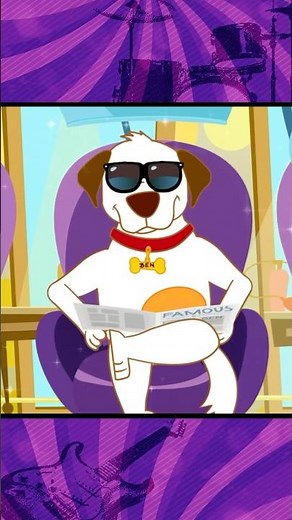 Goofy Ben's Fun Dance Song #shorts #trending #hooplakidz #annieandben