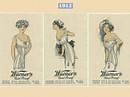 Fashions in corsets and lingerie, year by year: 1900 - 1950