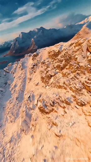 2.3K views · 174 reactions | Check out this spectacular drone shot! These are the snow-covered mountain peaks of the Lofoten archipelago in northern Norway. Are the Lofoten Islands on your bucket list?⁠  Lofoten   instagram.com/fadah920 | DW Travel | Facebook