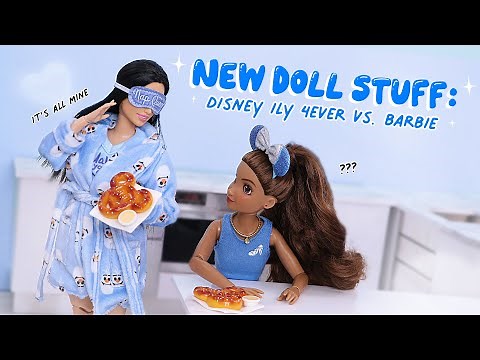 New Doll Stuff: Disney ILY 4Ever vs. Barbie